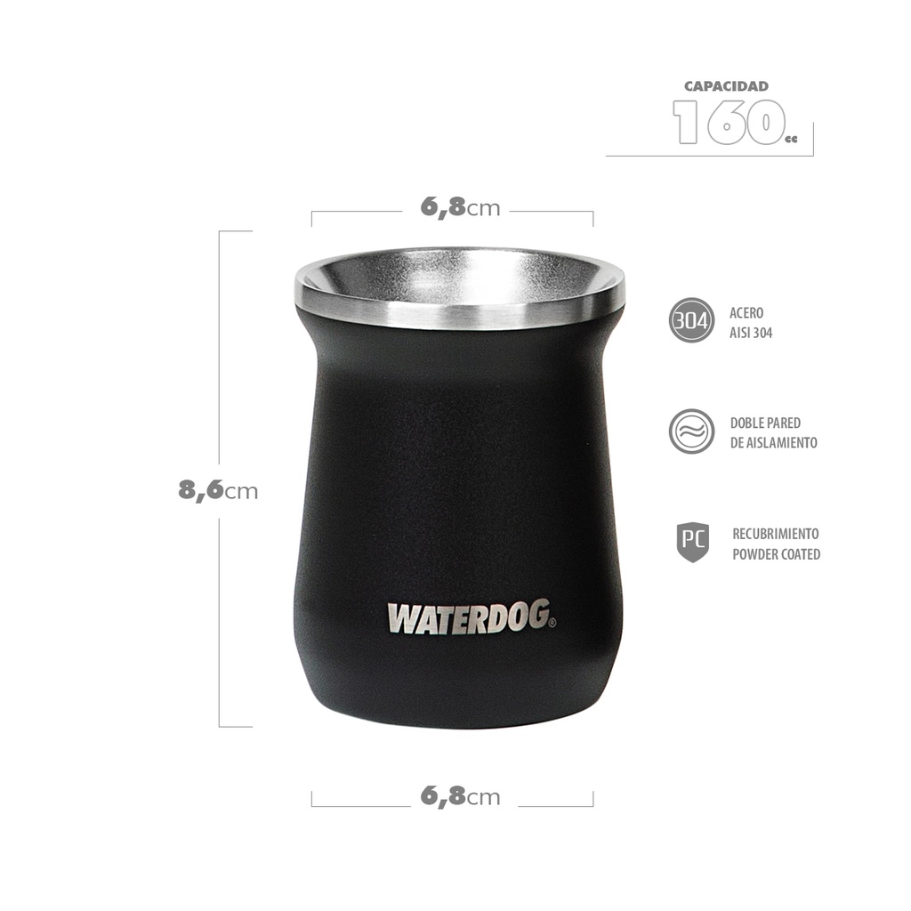 Mate acero Waterdog Zoilo 160