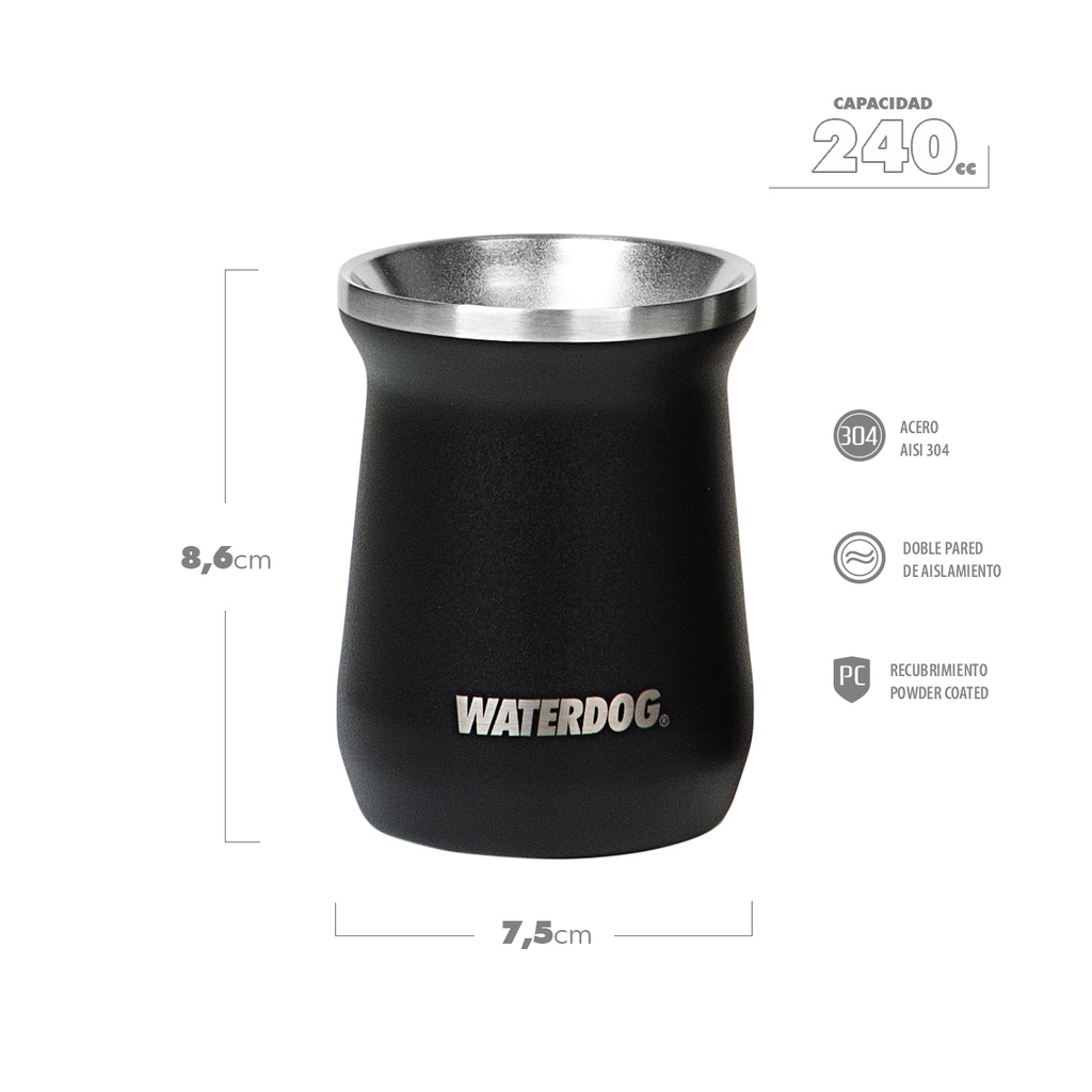 Mate acero Waterdog Zoilo 240