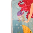 Poncho infantil microfibra c/ botones