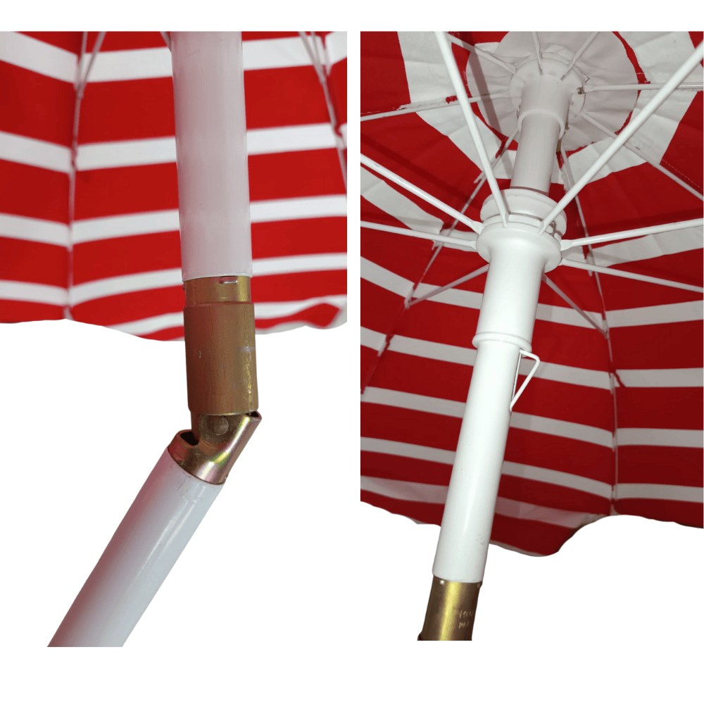 Sombrilla Rosa 180 R Lona