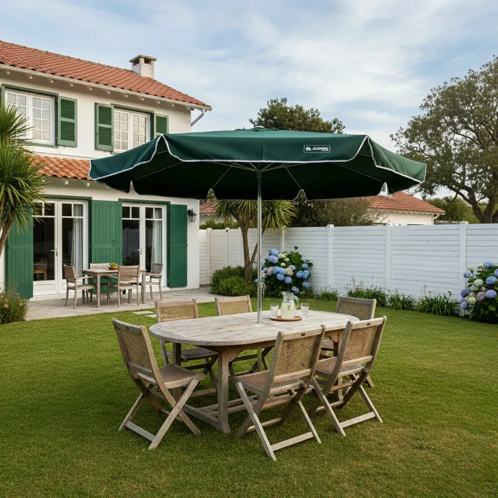 (315) Sombrilla Alumel 200 F Lona Acrilica