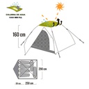 Carpa Dome IV Waterdog 6 pers. 3.0x2.90 mts
