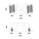 Carpa Discovery Pro WTD 4 pers. (2.10x5.10x1.90)