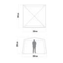 Comedor Screen House (3.00x3.00x2.00)