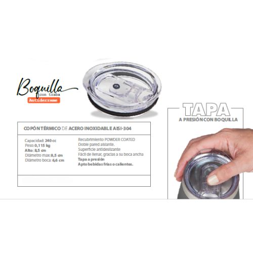 Vaso Termico Waterdog COPON 240