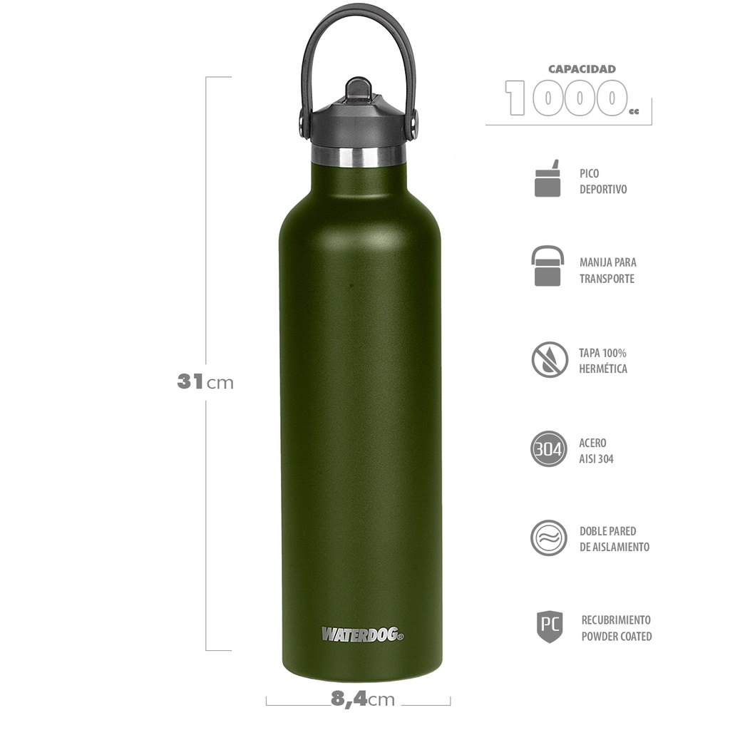 Botella Waterdog Hydro1000