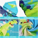 Poncho infantil estampado