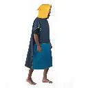 Poncho toalla secado rapido Origami