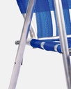 Sillon Aluminio 1 posición Alumel bajo semipulido (100)