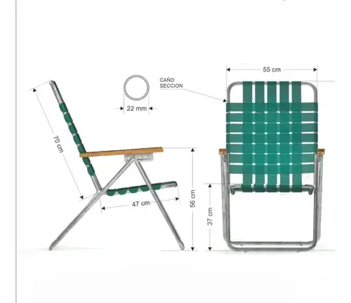 Salix 5 pos Alum Cinta Cruzada ApoyaMadera