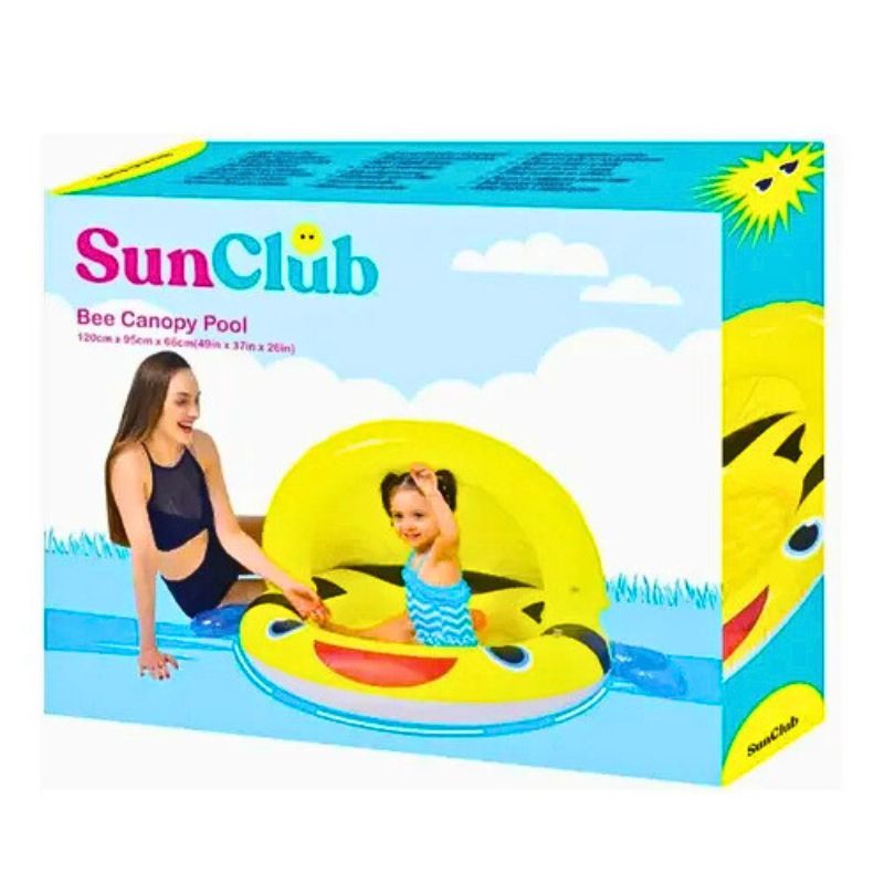 Sun Club Pileta abeja c/ techo 120x95x66