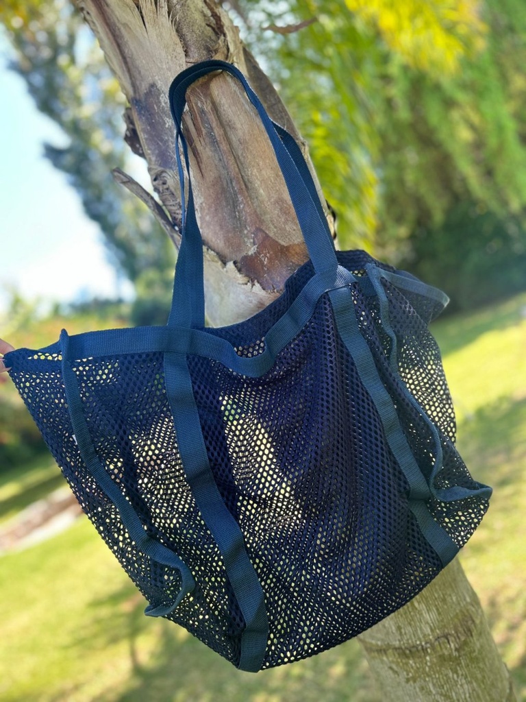 Bolsa juguetes para playa de red