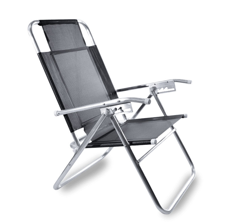 30212 Tubogar Sillon 5 pos Aluminio 1" 