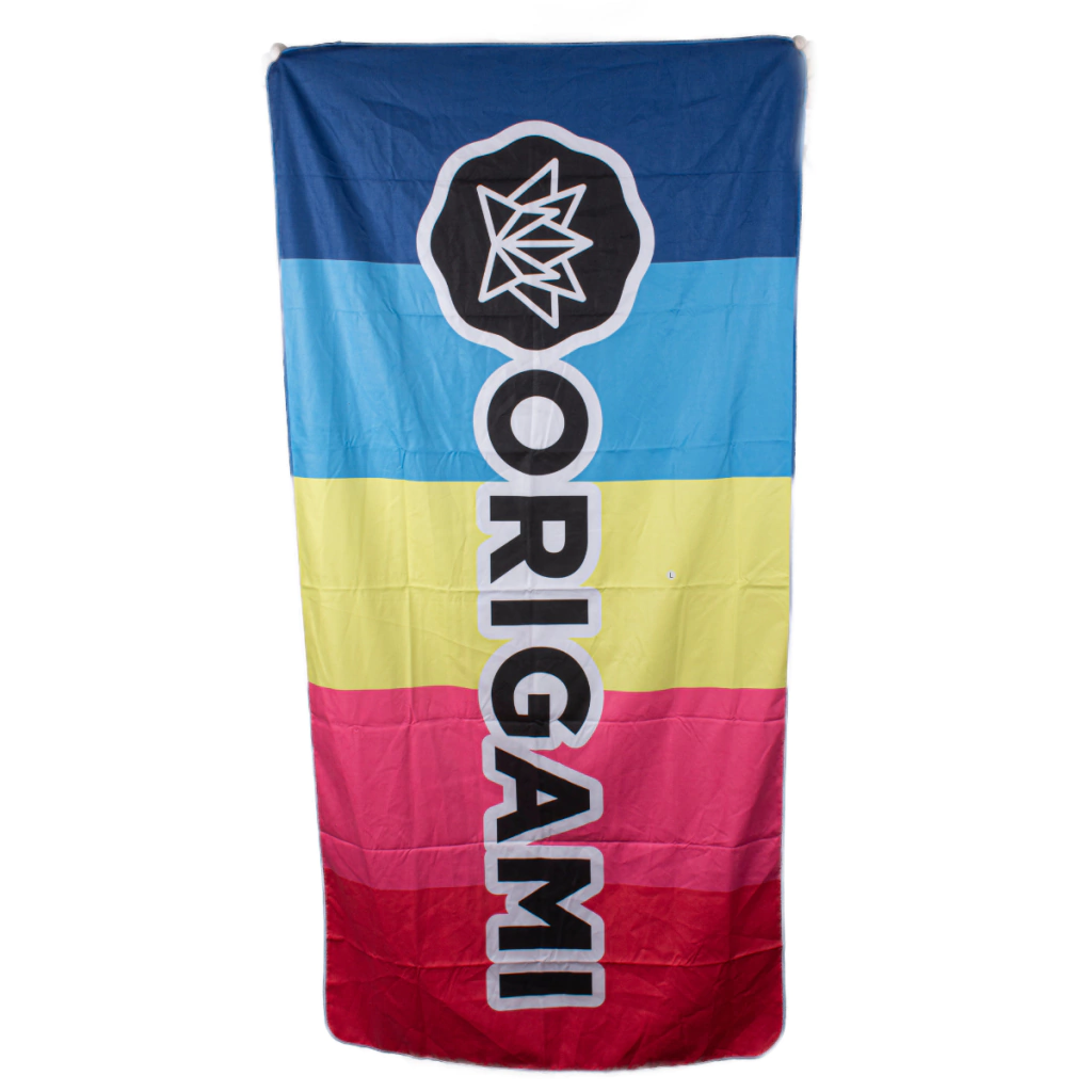 Toallon Secado Rapido Origami Estampado