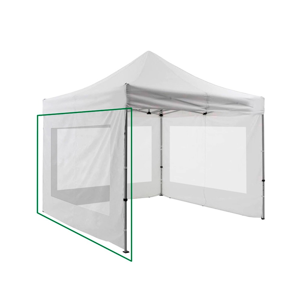Pared Gazebo 3m Transparente 