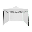 Pared Gazebo 3m Blanco