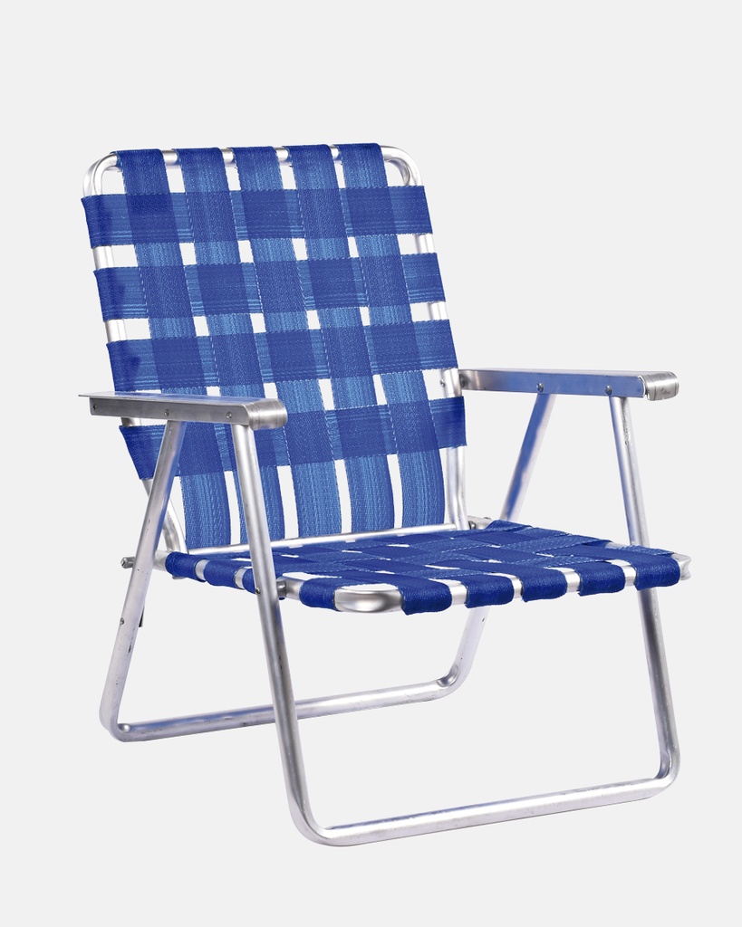 100 Alumel Sillon bajo 1 pos alum semipulido