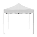 Gazebo de aluminio 3x3mts blanco