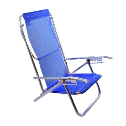 [30220] Reposera aluminio 5 pos. baja Tubogar (30220)