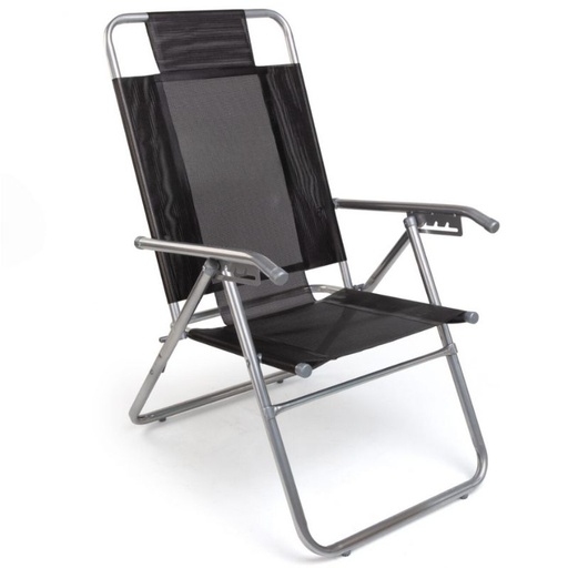 Salix sillon 5 pos aluminio 1" coversol